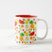  Cute Colourful Fruit Pattern Food Vegetarian Vega