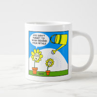 Cute Colourful Funny Flowers Cartoon Gardener