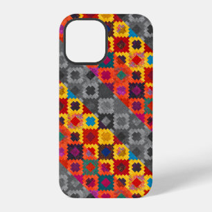 Cute colourful geometric patterns iPhone 12 pro case
