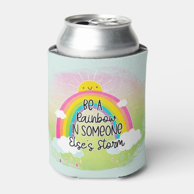 Cute & Colourful Inspirational Can Cooler (Can Front)