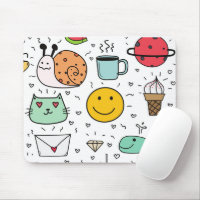Cute Colourful Kids Toys Doodle 
