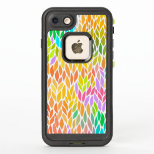 Cute colourful leaves pattern