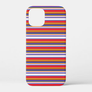 Cute colourful magic stripes iPhone 12 mini case