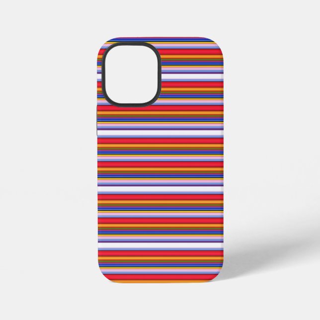 Cute colourful magic stripes iPhone case (Back)