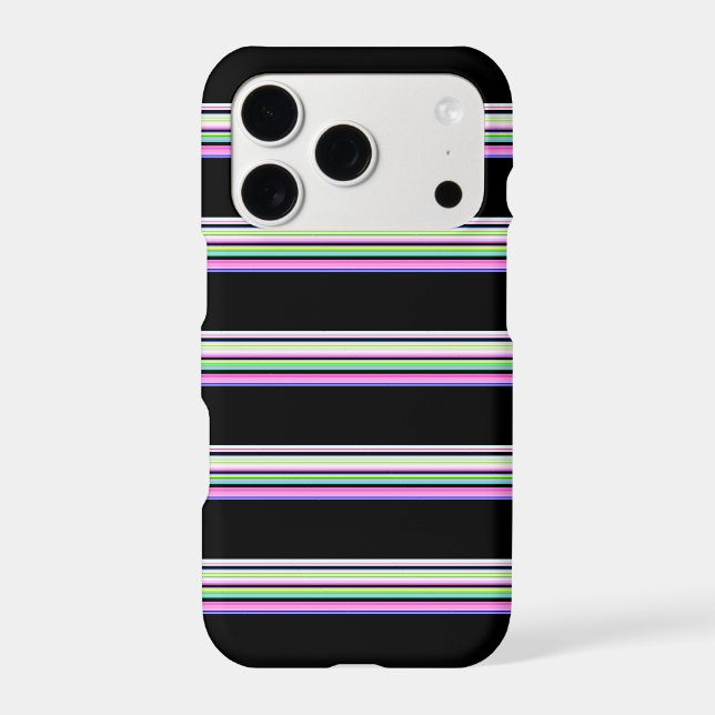 Cute colourful neon stripes (Back)