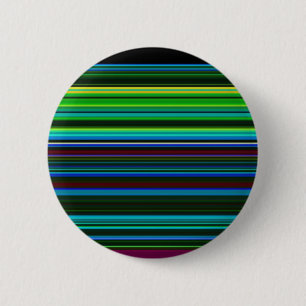 Cute colourful neon stripes 2 inch round button