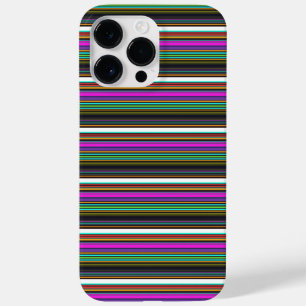 Cute colourful neon stripes Case-Mate iPhone 14 pro max case