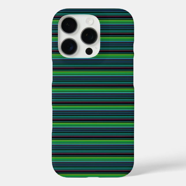 Cute colourful neon stripes Case-Mate iPhone case (Back)