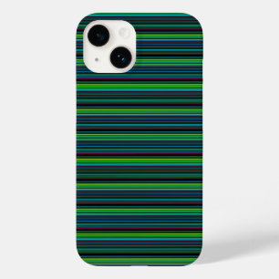 Cute colourful neon stripes Case-Mate iPhone 14 case