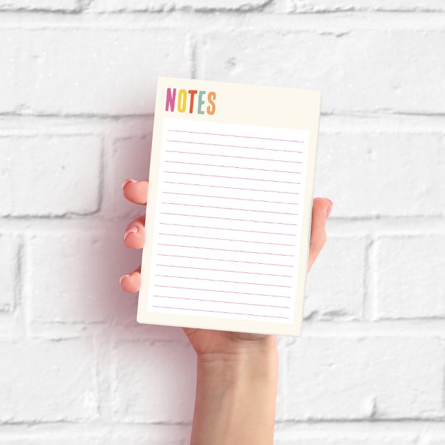 Cute Colourful Notes Memo Notepad (Creator Uploaded)
