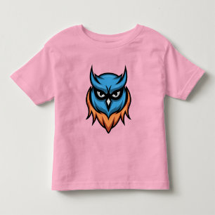 Cute Colourful Owl Baby T-Shirt