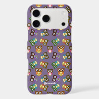 Cute Colourful Owl Pattern Choose Case Colour