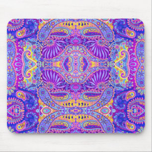 Cute Colourful paisley pattern Mug Mouse Pad