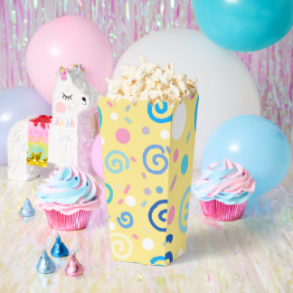 Cute Colourful Party Pattern Favor Box