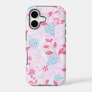 Cute colourful pastel floral pattern