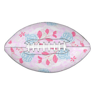 Cute colourful pastel floral pattern Low-Top sneak Football