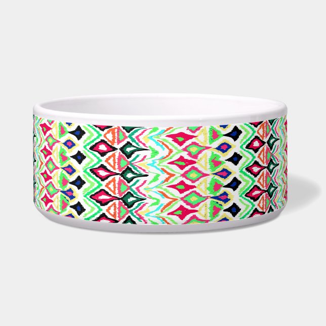 Cute colourful pattern bowl (Front)