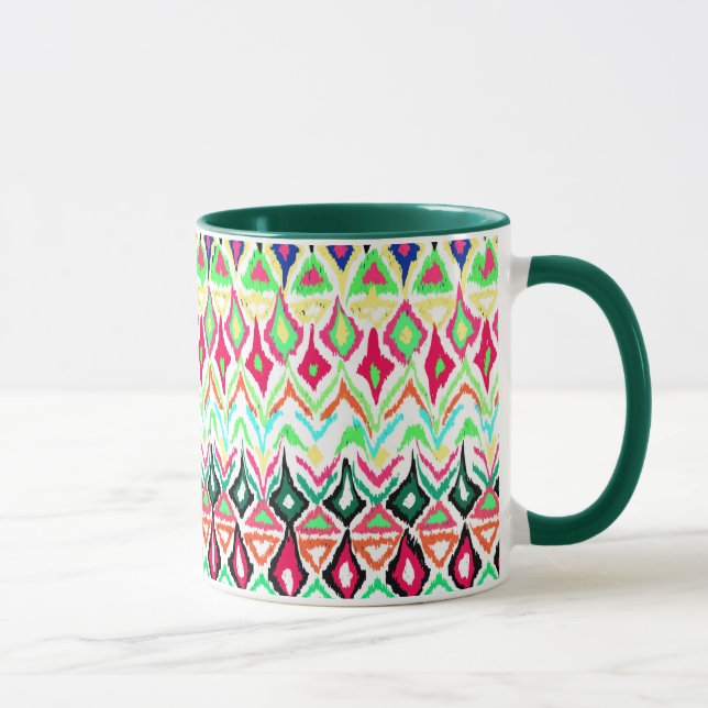 Cute colourful pattern mug (Right)