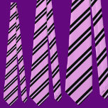 Cute Colourful Pink Stripes Pattern          Tie<br><div class="desc">The cute Colourful Pink Stripes Pattern necktie is a perfect gift for Christmas and birthdays.</div>