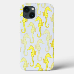 Cute Colourful Seahorse Trendy Ocean iPhone 13 Case