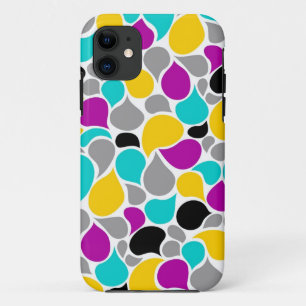 Cute colourful seamless patterns design iPhone 11 case