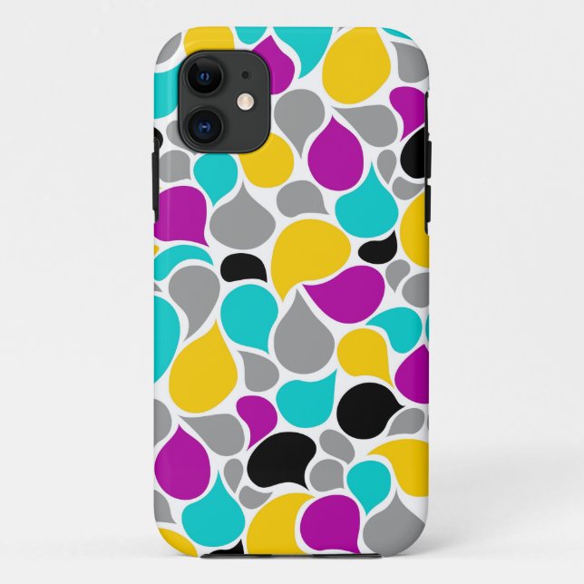 Cute colourful seamless patterns design Case-Mate iPhone case (Back)