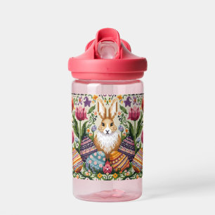 Cute/Colourful Spring/Easter fair isle Water Bottle