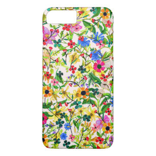 Cute colourful spring floral flowers Case-Mate iPhone case