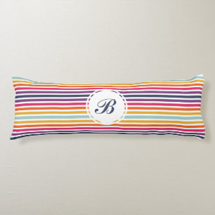 Cute Colourful Striped Pattern Body Pillow