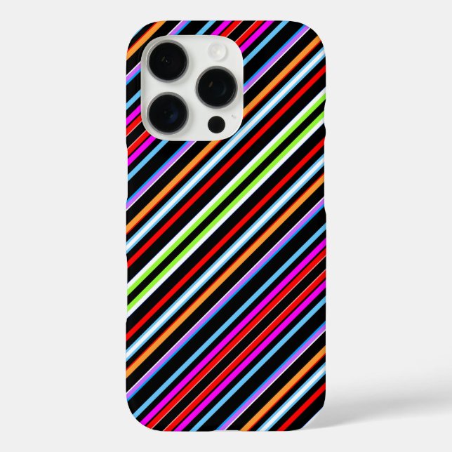 Cute colourful stripes Case-Mate iPhone case (Back)