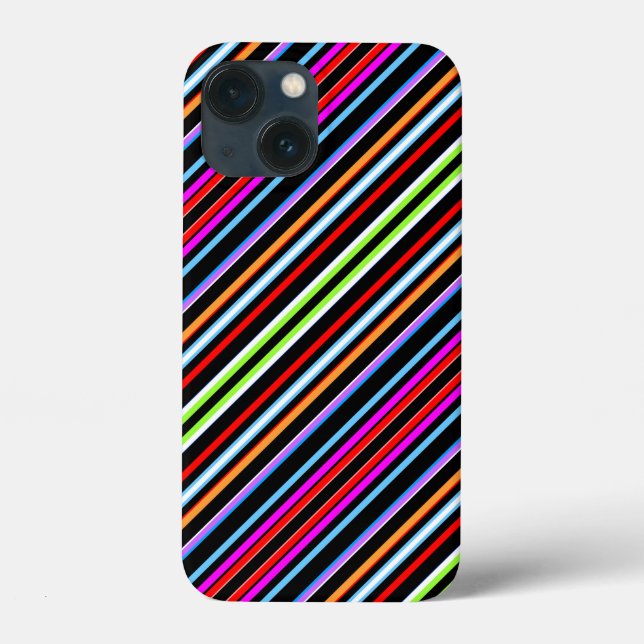 Cute colourful stripes Case-Mate iPhone case (Back)