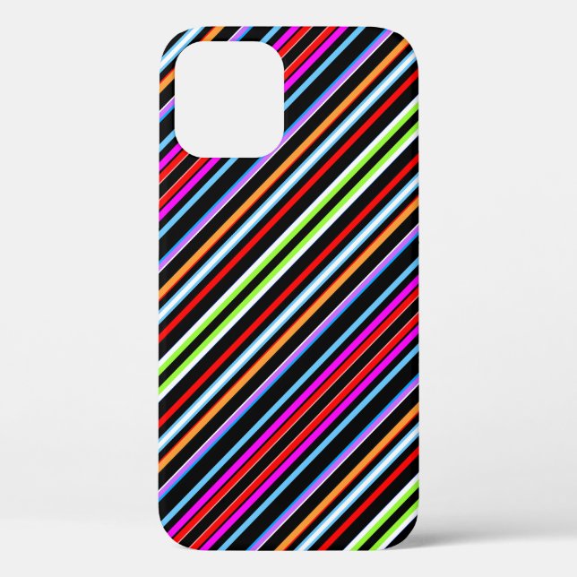 Cute colourful stripes Case-Mate iPhone case (Back)