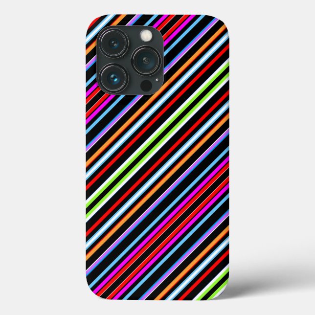 Cute colourful stripes Case-Mate iPhone case (Back)