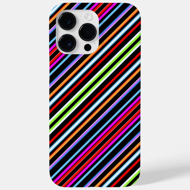 Cute colourful stripes Case-Mate iPhone case (Back)