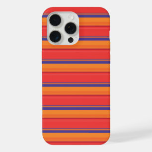 Cute colourful summer stripes iPhone 15 pro max case
