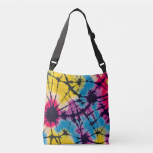 Cute Colourful Tie Dye Cross Body Bag 