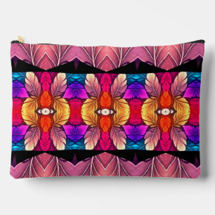 Cute colourful trendy classic pattern accessory  pouch