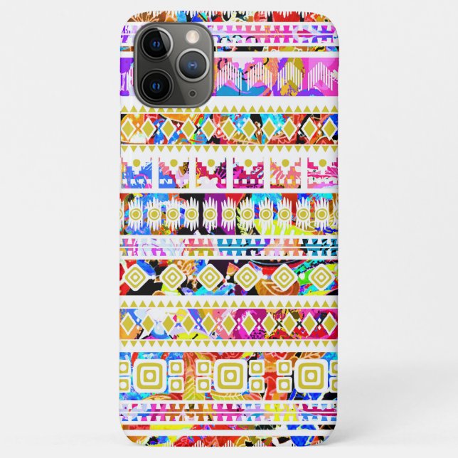 Cute colourful tribal aztec pattern Case-Mate iPhone case (Back)