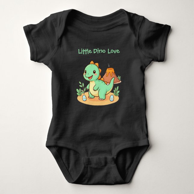 Cute - Comfortable Cotton Dinosaur Tee  (Front)