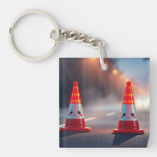 Cute cones keychain