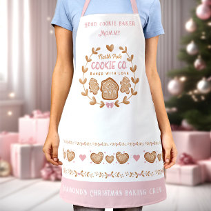 Cute Cookie Baking Christmas Apron