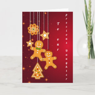 Cute cookie Christmas card