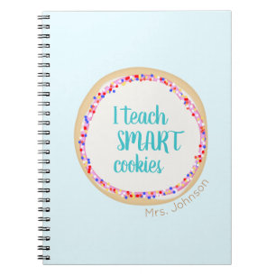 Cute Cookie Teacher Appreciation  Notebook