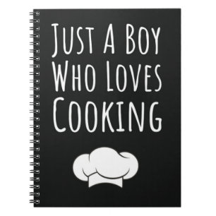 Cute Cooking Gifts For Boys For Kids Cook Chef Notebook