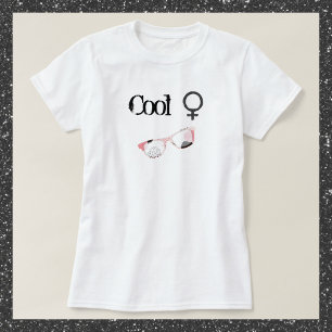 Cute Cool Girl with Sunglasses T-Shirt