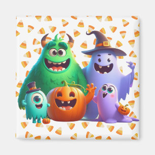 Cute & Cool, Halloween Monsters Magnet
