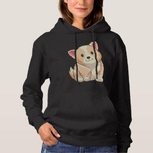 Cute Corgi 163 Hoodie