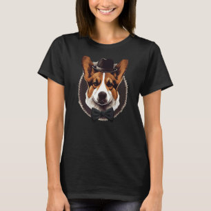 Cute Corgi Bowtie Pembroke Welsh Corgi T-Shirt