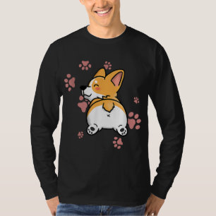 Cute Corgi Butt - Dog Lover Gift T-Shirt