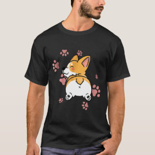 Cute Corgi Butt T Dog T-Shirt